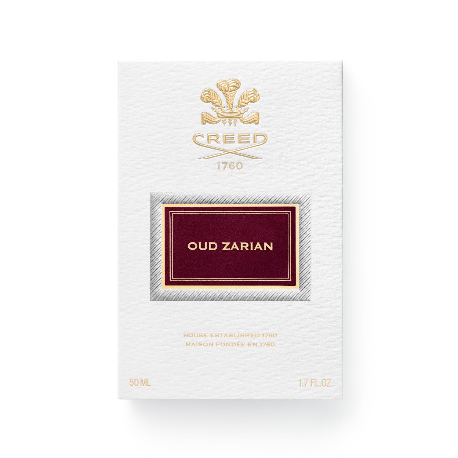 Image of the Creed Oud Zarian Eau de Parfum variant: 1.69 fl oz box