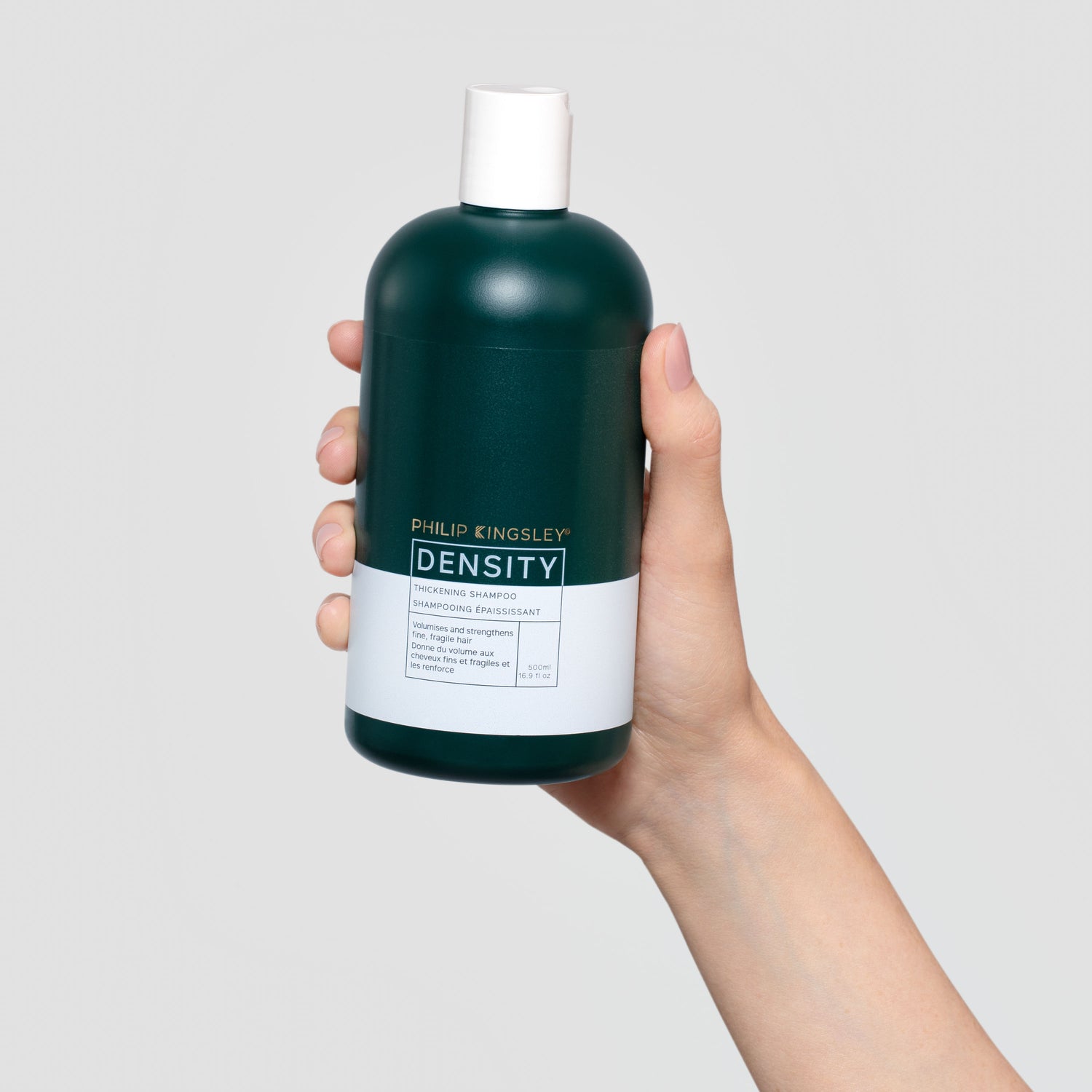 Lifestyle image of Philip Kingsley Density Thickening Shampoo variant: 16.9 fl oz
