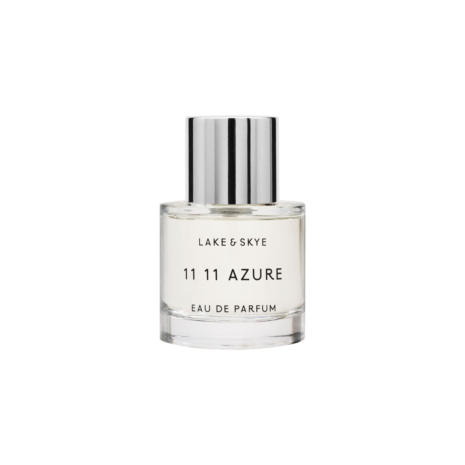 Image of an open Lake & Skye 11 11 Azure Eau de Parfum variant: 1.7 fl oz
