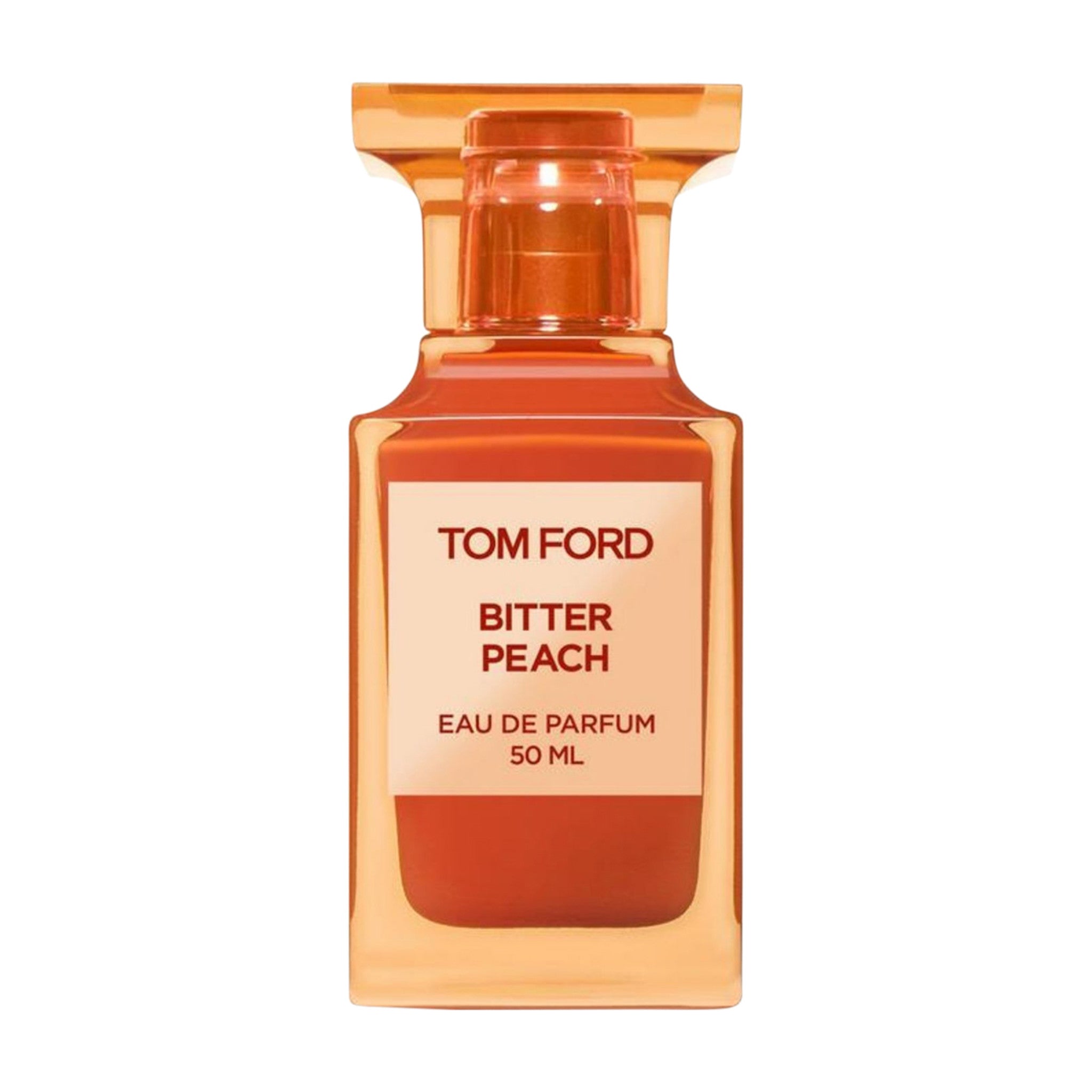 Fancy 50ml Cute Perfume Bottles Round Shape Design Unique Orange