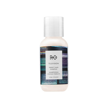 R+Co Television Perfect Hair Shampoo Size variant: 1.7 fl oz | 50 ml main image.