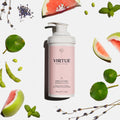 Lifestyle image of Virtue Smooth Shampoo variant: 17 fl oz