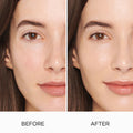 Before and after results of using Laura Mercier Tinted Moisturizer Natural Skin Perfector SPF 30 variant: 1C0 CAMEO