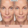 Before and after results of using Laura Mercier Real Flawless Weightless Perfecting Concealer variant: 1N1