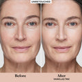 Before and after results of using   variant: 1N2 Vanille