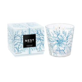 Nest Ocean Mist & Sea Salt Decorative Luxury Candle variant: 21.2 oz (3-Wick) main image