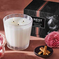 Nest Rose Noir and Oud Candle Size variant: 21.2 oz (3-Wick) lifestyle image 2 .