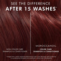 Before and after results of using Moroccanoil Color Care Shampoo variant: 2.4 fl oz