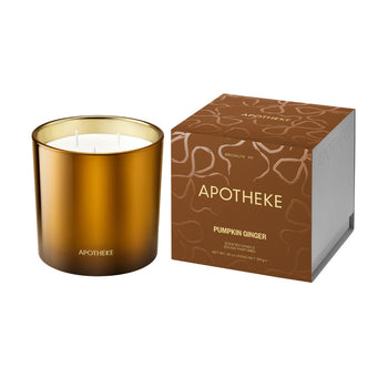 Apotheke Pumpkin Ginger Scented Candle (Limited Edition) variant: 26 oz (3 Wick) main image