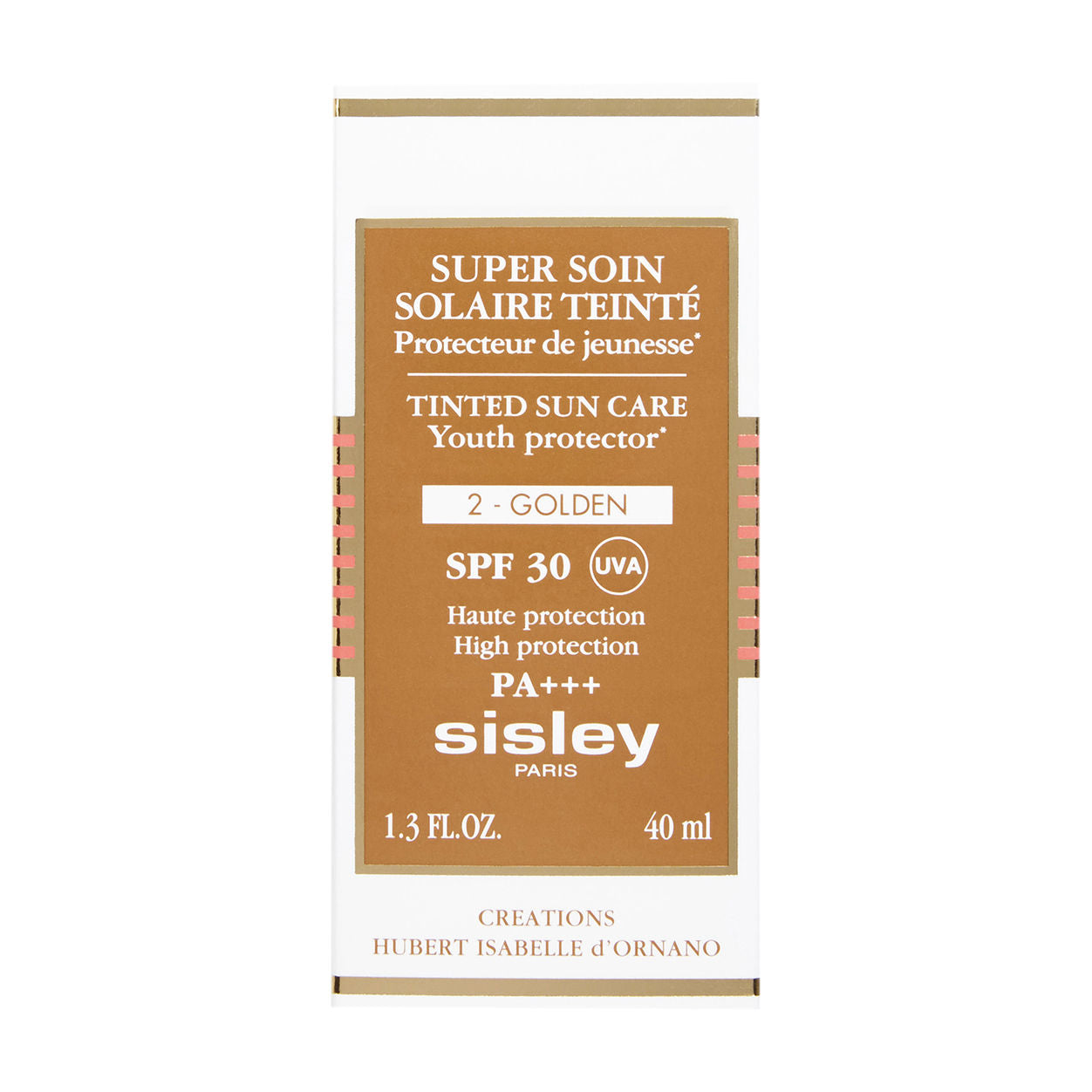 Image of the Sisley-Paris Tinted Sunscreen Cream SPF 30 variant: 2 Golden box