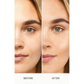 Before and after results of using Laura Mercier Flawless Lumière Radiance-Perfecting Foundation variant: 2N2 LINEN