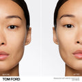 Before and after results of using Tom Ford Traceless Soft Matte Concealer variant: 2W0 Beige