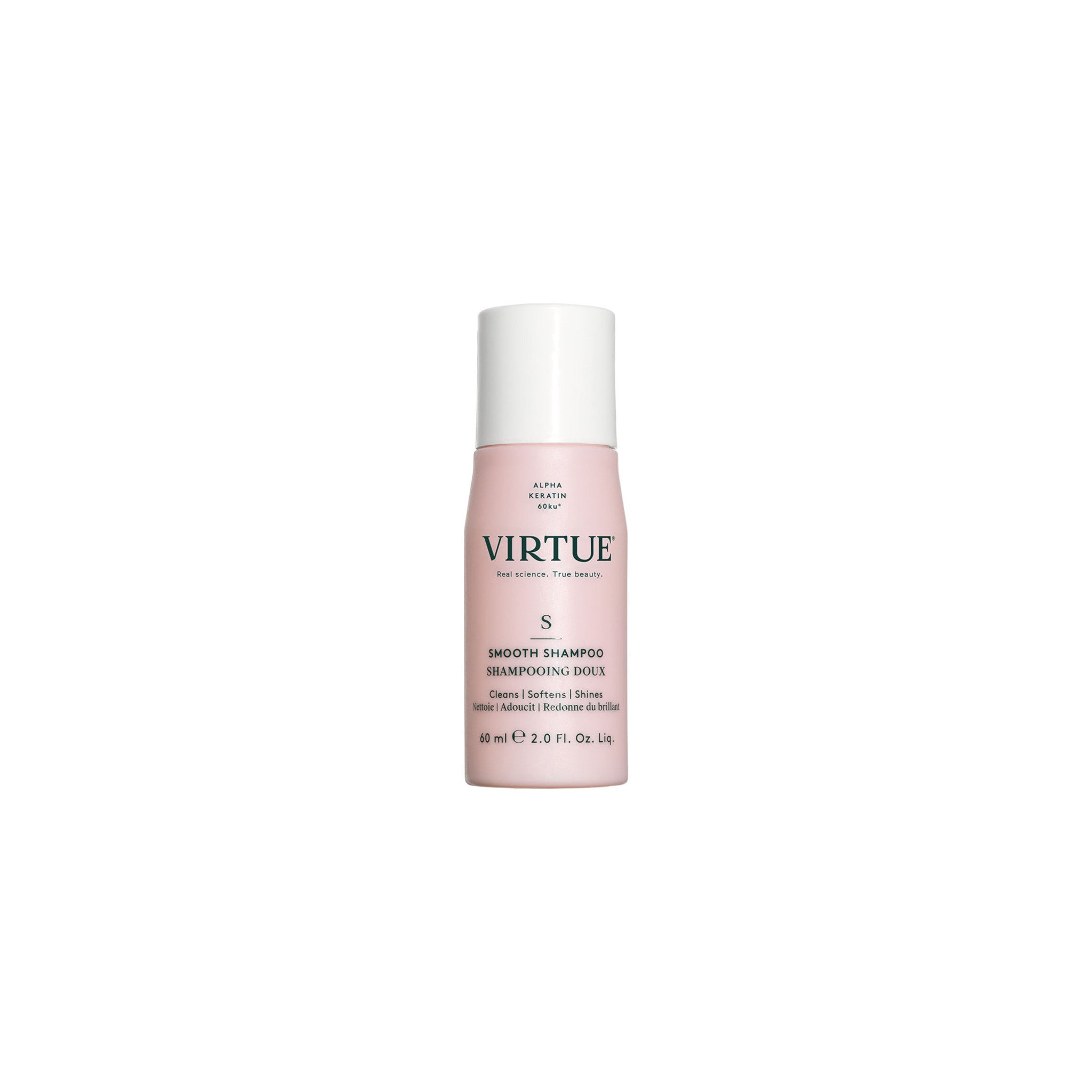 Virtue Smooth Shampoo Size variant: 2 oz | 60 ml main image.