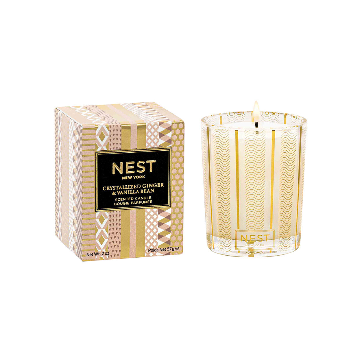 Nest Crystallized Ginger and Vanilla Bean Candle (Limited
