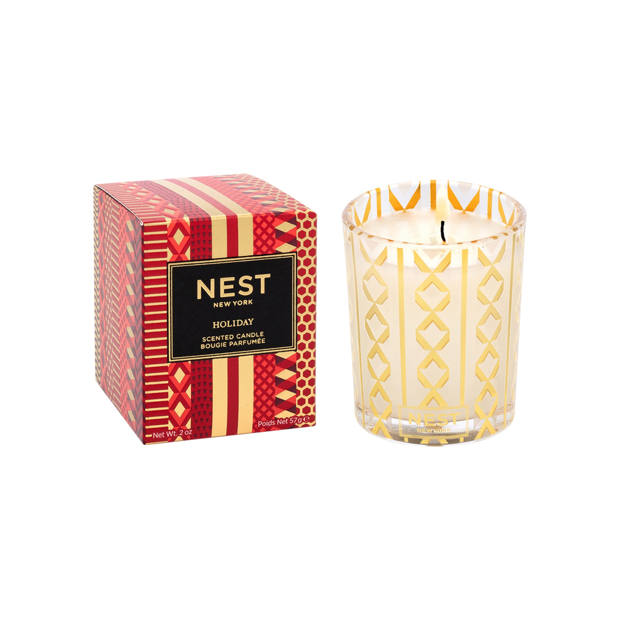 Limited edition Nest Holiday Candle (Limited Edition) Size variant: 2 oz (Votive) main image.