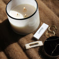 Lifestyle image of Lafco Champagne Candle variant: 30 oz (3-Wick)