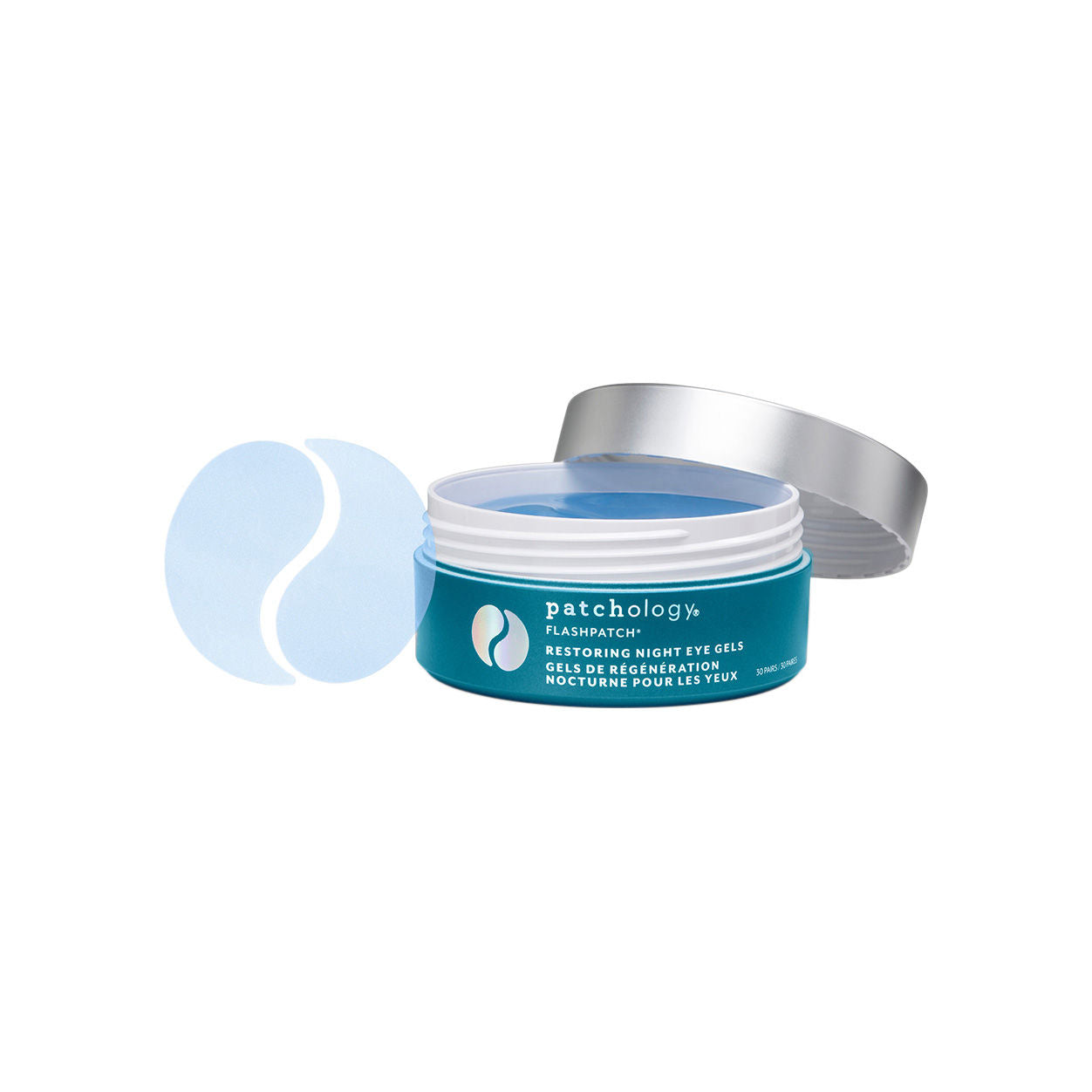 Image of the Patchology FlashPatch Restoring Night Eye Gels variant: 30 treatments box