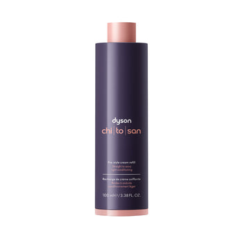 Dyson Chitosan Pre-Style Cream Straight to Wavy Light Conditioning variant: 3.38 fl oz (Refill) main image