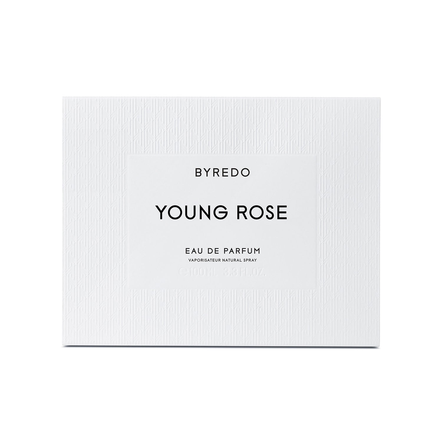 Image of a closed Byredo Young Rose Eau de Parfum variant: 3.4 fl oz