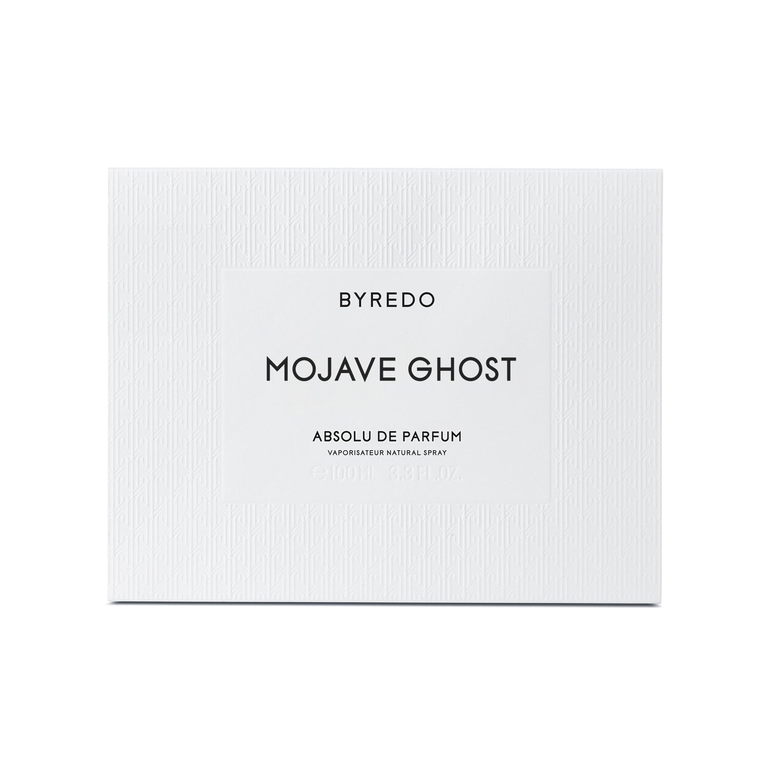 Image of a closed Byredo Mojave Ghost Absolu Parfum variant: 3.4 fl oz