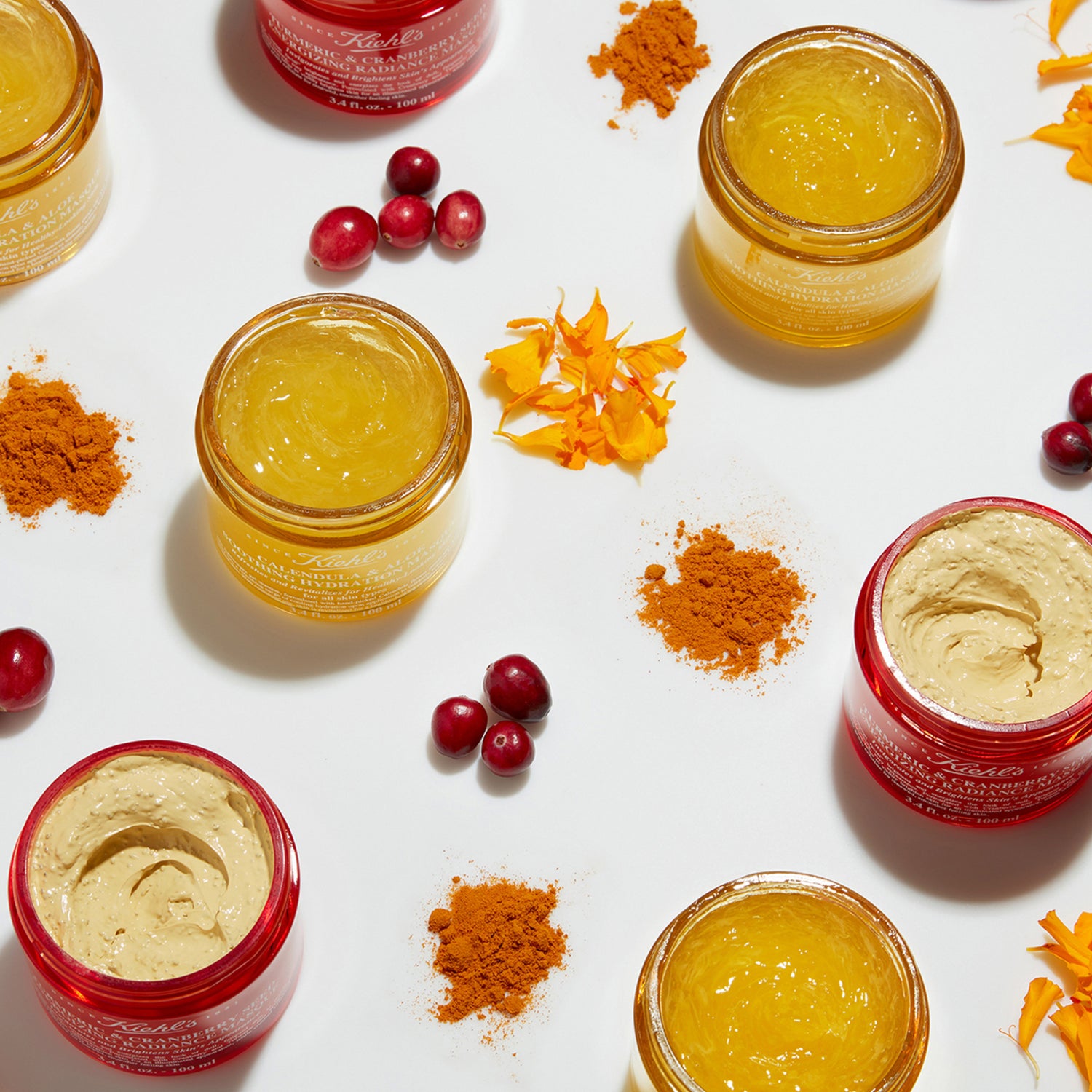 Kiehl's Since 1851 Turmeric and Cranberry Seed Energizing Radiance Masque Size variant: 3.4 oz. lifestyle image .