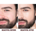 Before and after results of using Charlotte Tilbury  Charlotte's Beautiful Skin Foundation variant: 3 Cool (fair with cool pink undertones)