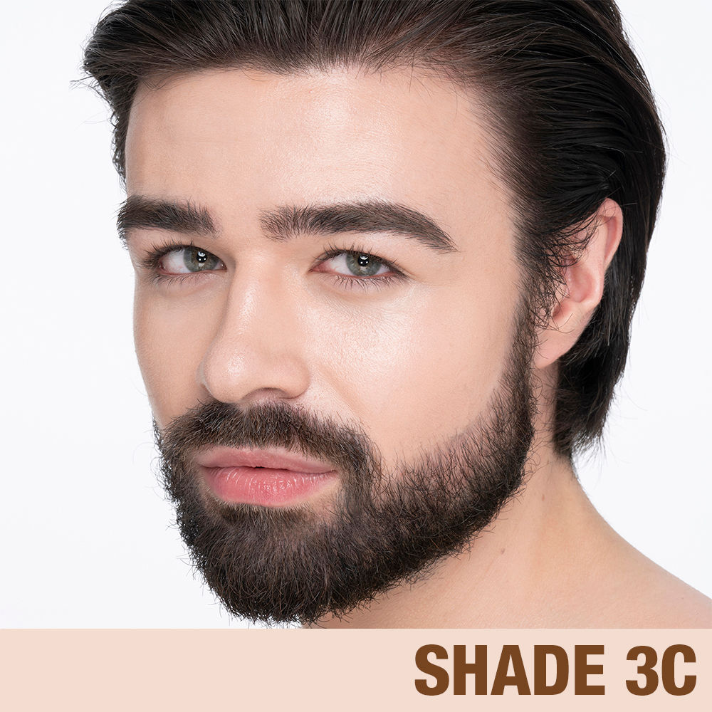Model image of Charlotte Tilbury  Charlotte's Beautiful Skin Foundation variant: 3 Cool (fair with cool pink undertones)
