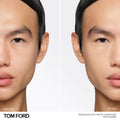 Before and after results of using Tom Ford Traceless Soft Matte Concealer variant: 3W1 Golden