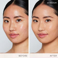 Before and after results of using Jane Iredale Skintuition SPF 30 Radiance-Boosting Liquid Foundation variant: 40 Medium