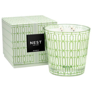 Nest Bamboo Decorative Candle variant: 47.3 oz (Luxury) main image