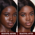 Before and after results of using Charlotte Tilbury Airbrush Flawless Finish Refill variant: 4 Deep