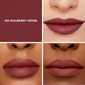 Model image of Laura Mercier Caviar Smoothing Matte Lipstick variant: 510 Mulberry Moire​