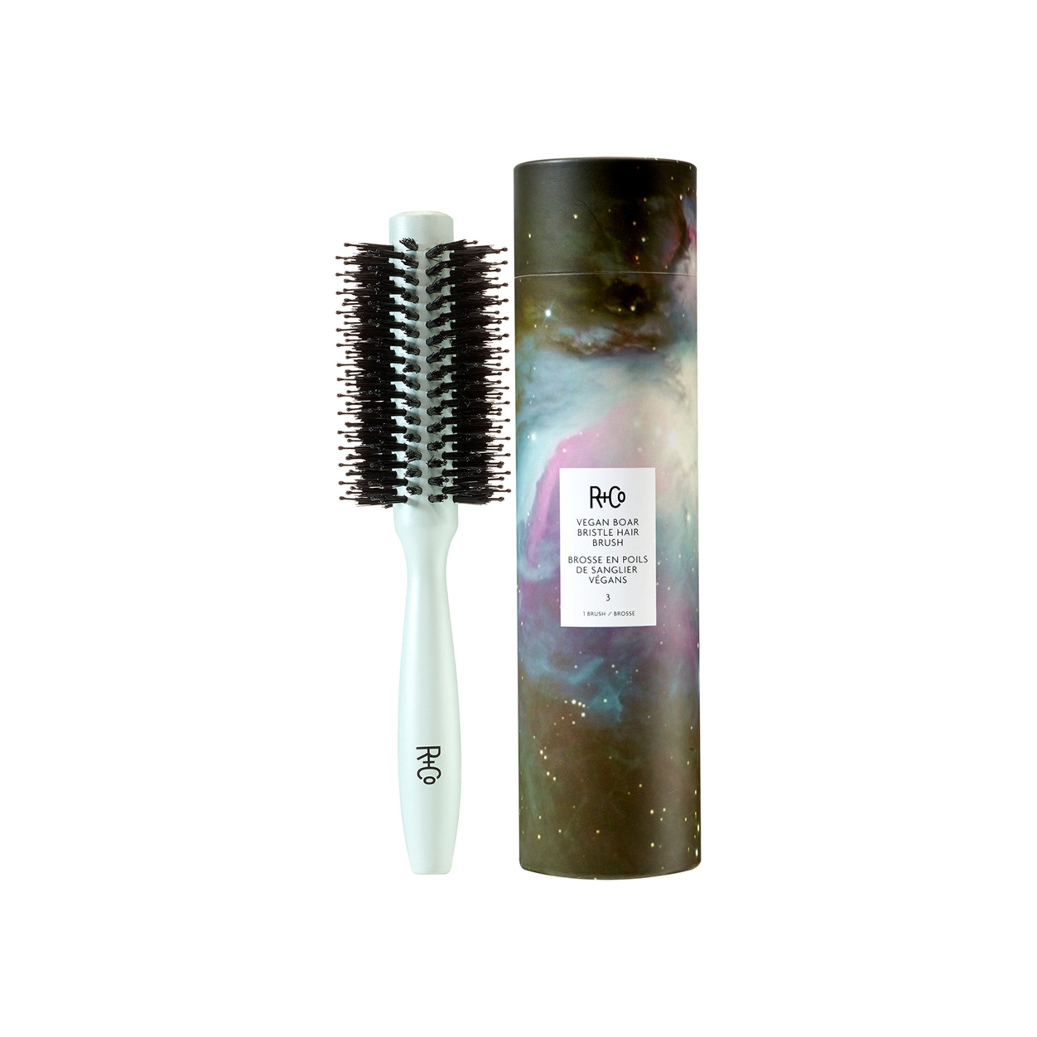 R+Co Round Hair Brush Size variant: 58mm main image.