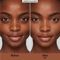 Before and after results of using Laura Mercier Real Flawless Weightless Perfecting Concealer variant: 5C1
