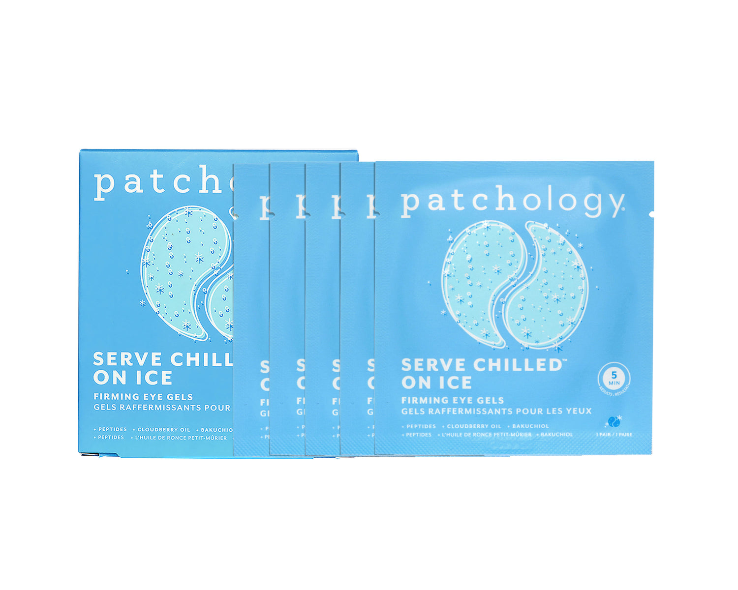 Patchology Serve Chilled On Ice Firming Eye Gels variant: 5 Treatments main image