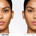 Before and after results of using Tom Ford Traceless Soft Matte Concealer variant: 5W0 Tan