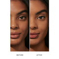 Before and after results of using   variant: 5W (Deep with warm undertones)