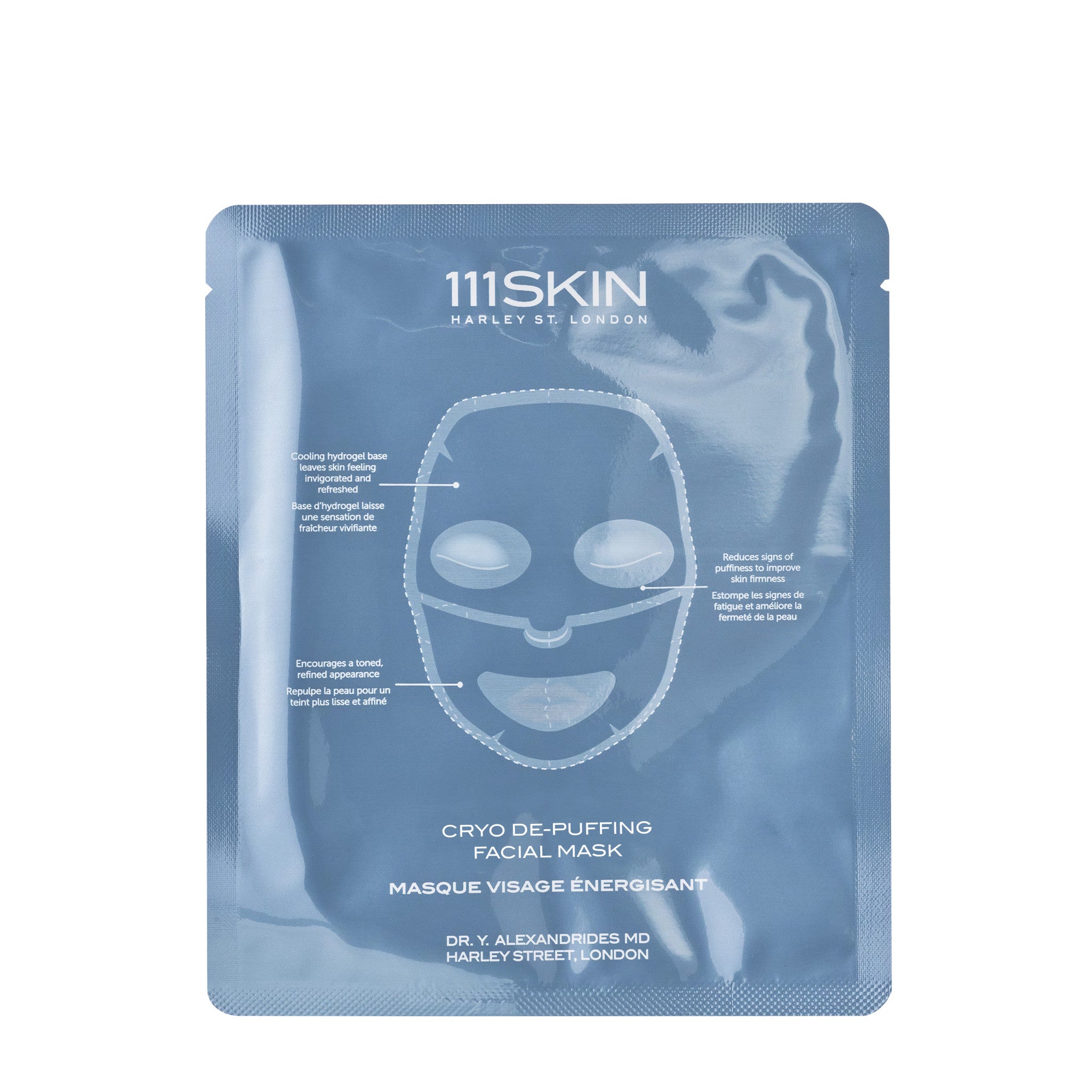 111SKIN Cryo De-Puffing Facial Mask Set Size variant: 5 Treatments main image.