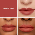 Model image of Laura Mercier Caviar Smoothing Matte Lipstick variant: 668 Rose Crepe