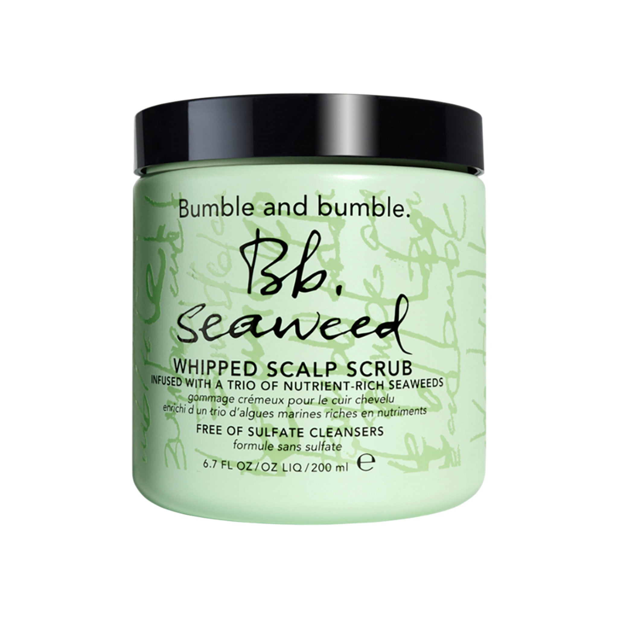 Bumble and Bumble Seaweed Whipped Scalp Scrub Size variant: 6.7 fl oz main image.