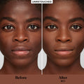 Before and after results of using Laura Mercier Real Flawless Weightless Perfecting Concealer variant: 6C1