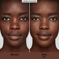Before and after results of using Laura Mercier Real Flawless Weightless Perfecting Concealer variant: 6N1