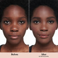 Before and after results of using Laura Mercier Secret Camouflage Concealer Duo Stick variant: 6W