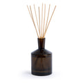 Image of an open Lafco Saffron Sandalwood Reed Diffuser variant: 6 fl oz (Classic)