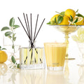 Lifestyle image of Nest Sunlit Yuzu and Neroli Candle variant: 8.1 oz (Classic)
