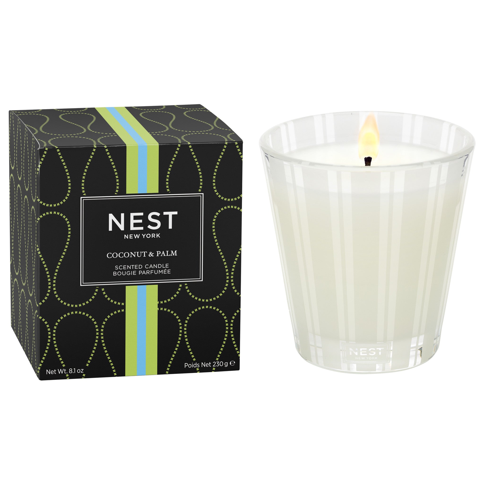 Nest Coconut and Palm Candle Size variant: 8.1 oz (Classic) main image.
