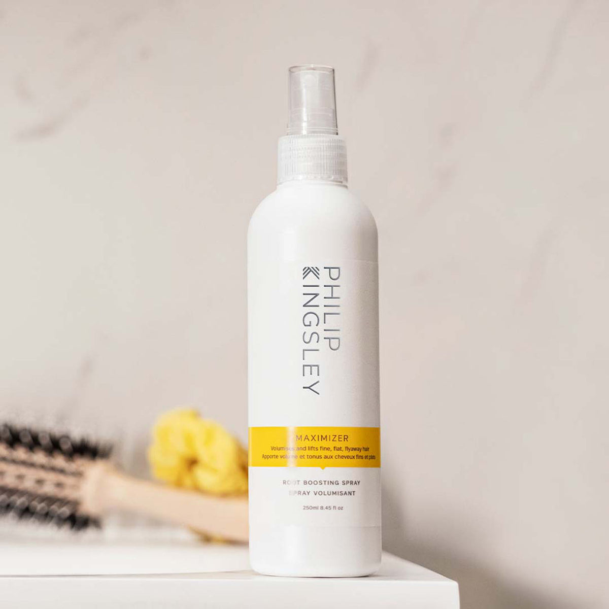 Lifestyle image of Philip Kingsley Maximizer Root Boosting Spray variant: 8.45 fl oz