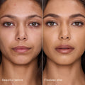 Before and after results of using   variant: 8.5 Medium-Tan