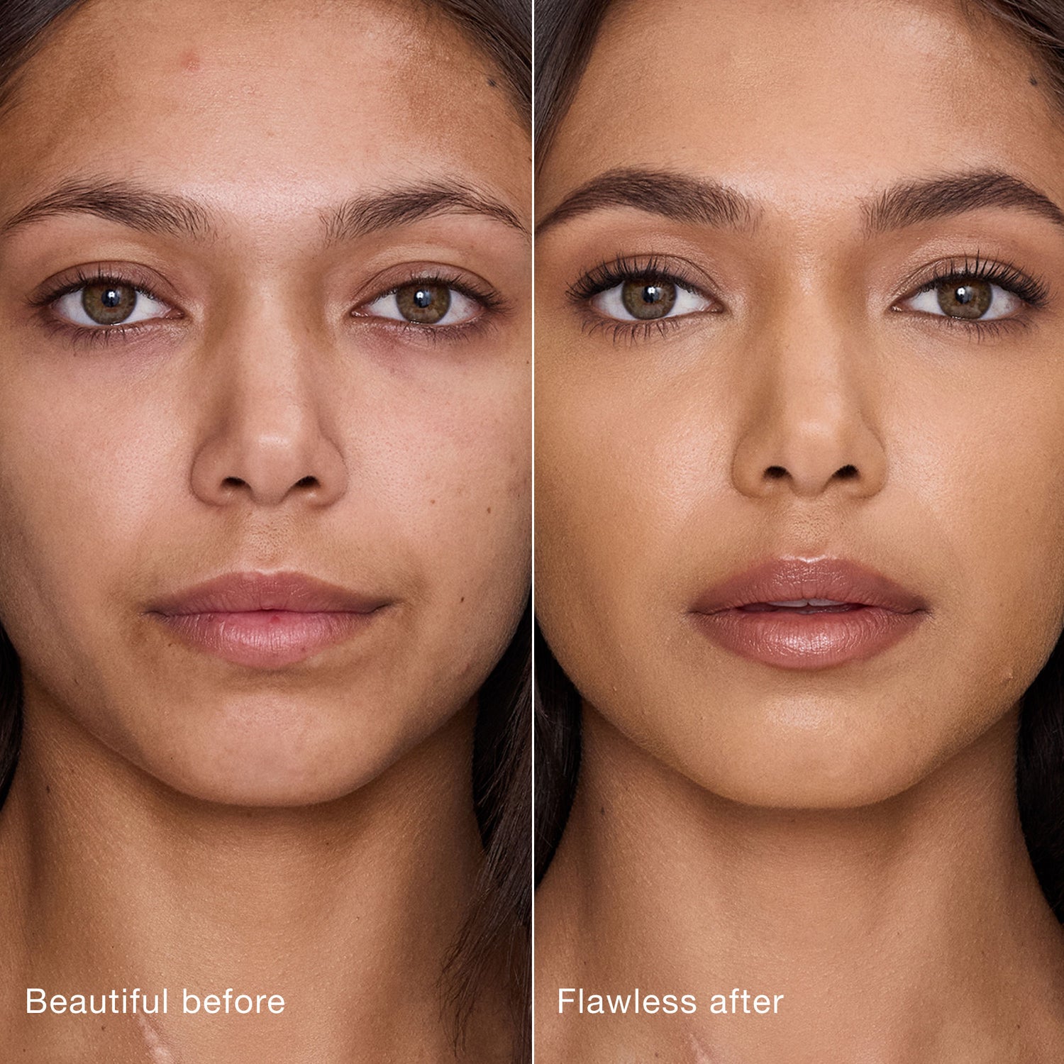 Before and after results of using   variant: 8.5 Medium-Tan