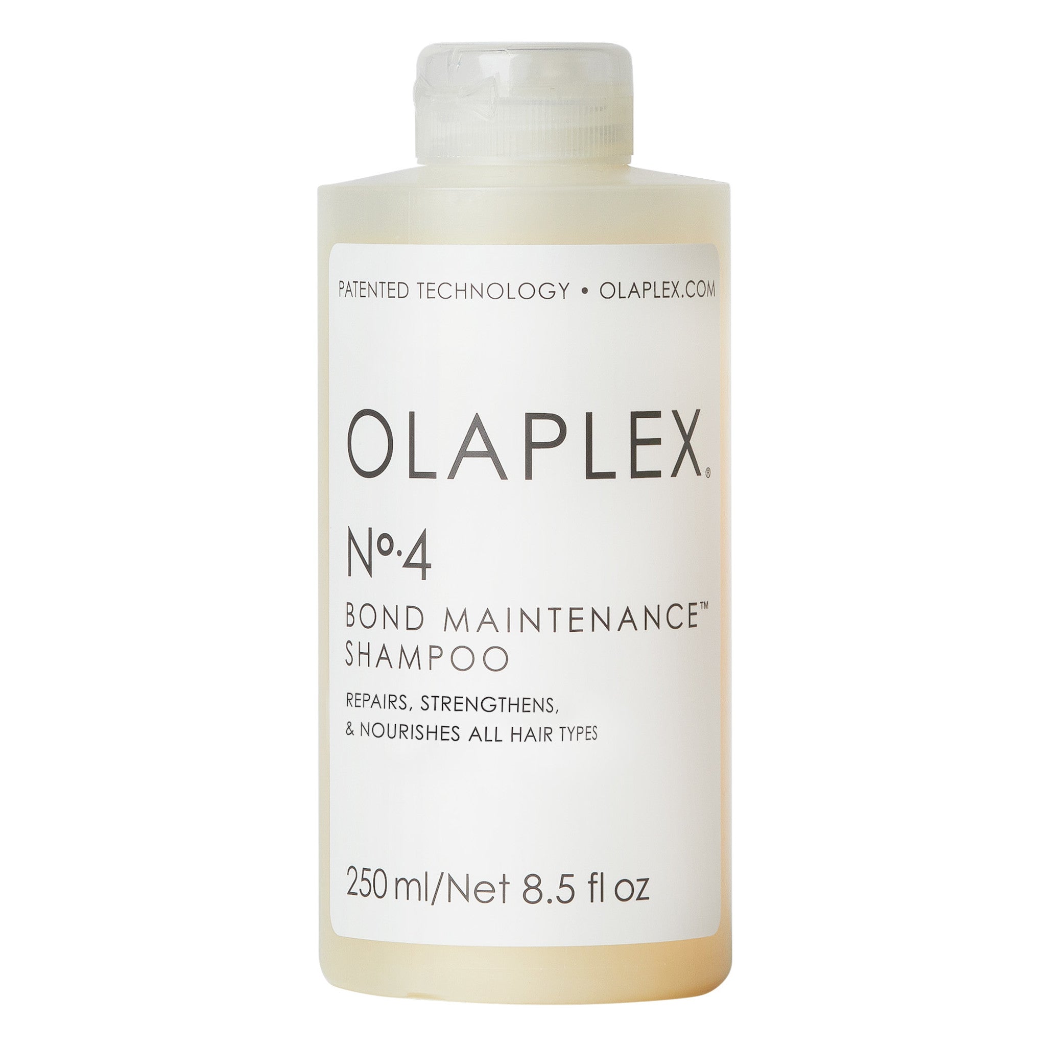 Olaplex No.4 Bond Maintenance Shampoo Size variant: 8.5 fl oz | 250 ml main image. This product is for black hair